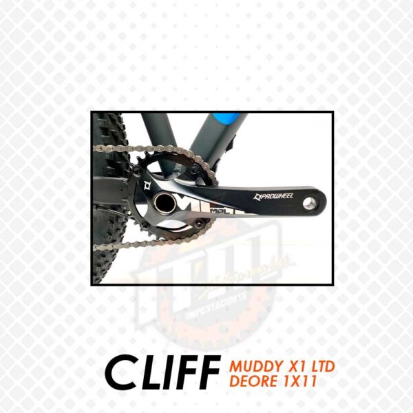 CLIFF MUDDY X1 LTD DEORE 1X11 - Imagen 4