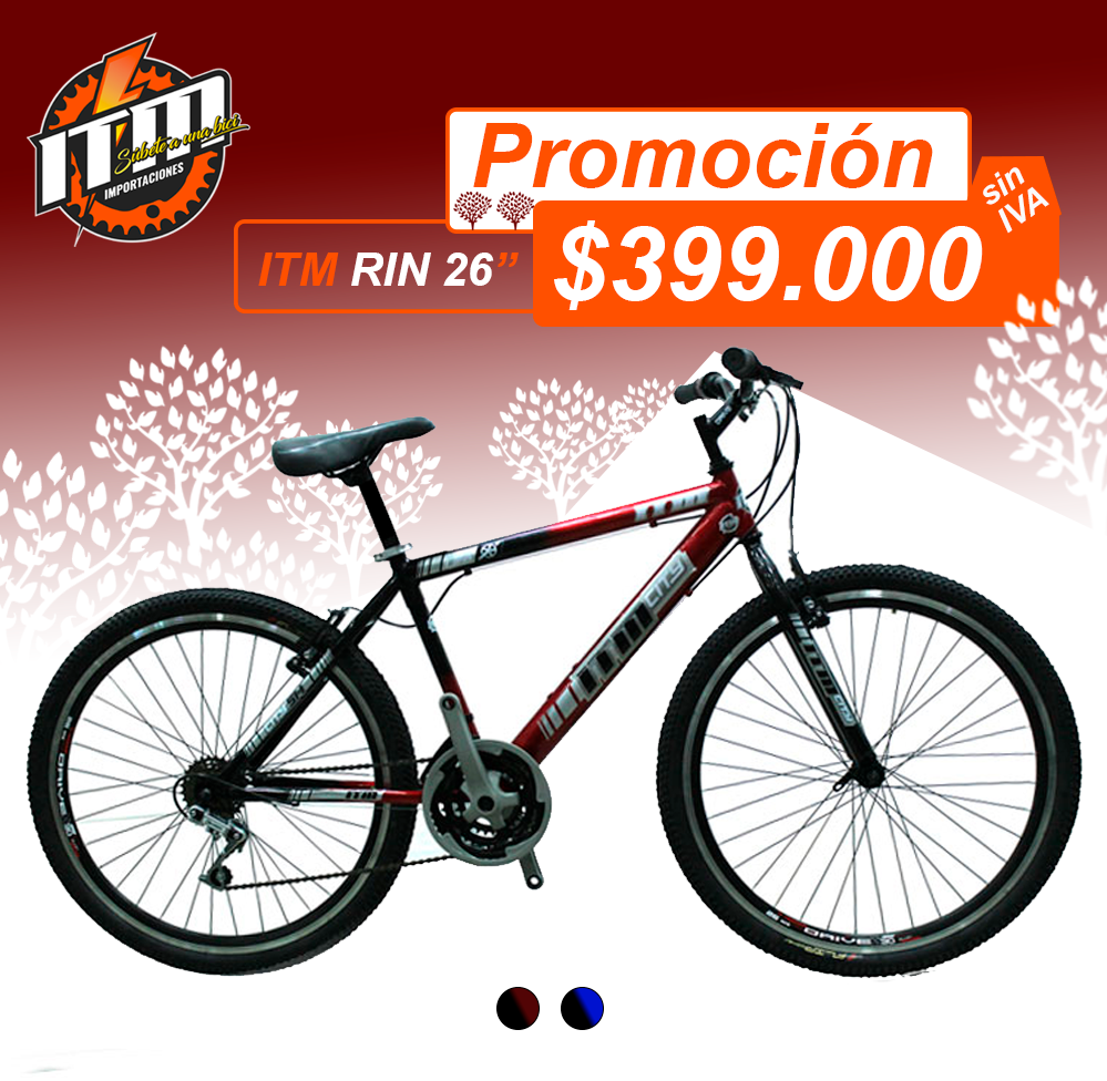 Convertir Enriquecimiento vaquero ITM City MTB 26 18v – ITM bikes